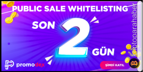 Promodex Public Sale Whitelist için Son 2 Gün