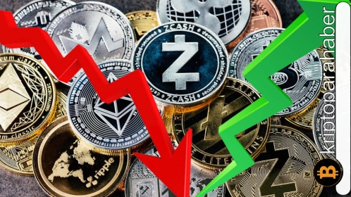 Kripto para piyasası toparlanamadı! İşte bugün en çok kazanan ve kaybeden altcoin’ler