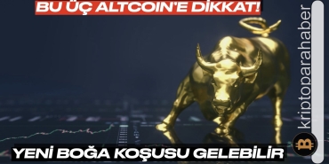 Dikkat: Bu üç altcoin yeni bir boğa koşusu başlatabilir! Kaçırmayın!