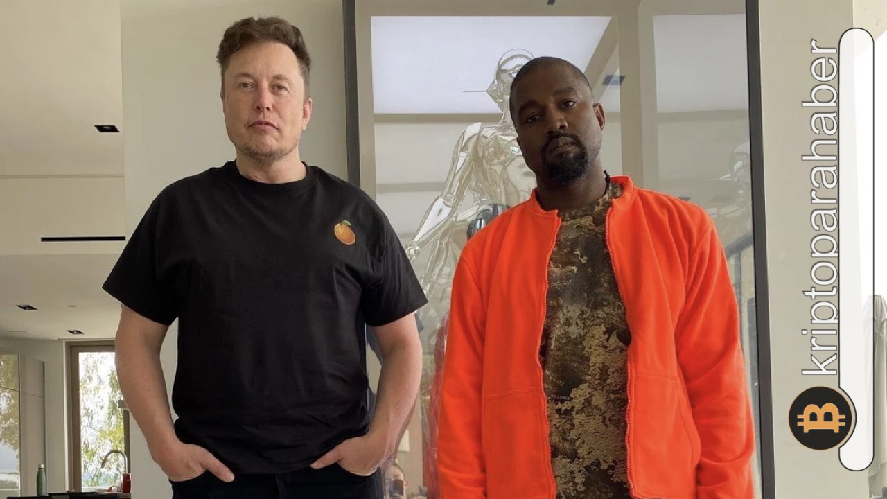 Elon Musk Kanye West'in partisinde kripto düşmanlarını trolledi!