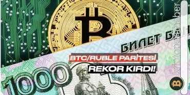 Ruble karşısında rekor kıran Bitcoin devasa yükselişe mi hazırlanıyor?