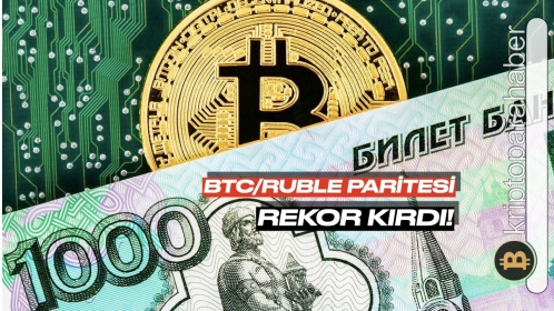 Ruble karşısında rekor kıran Bitcoin devasa yükselişe mi hazırlanıyor?