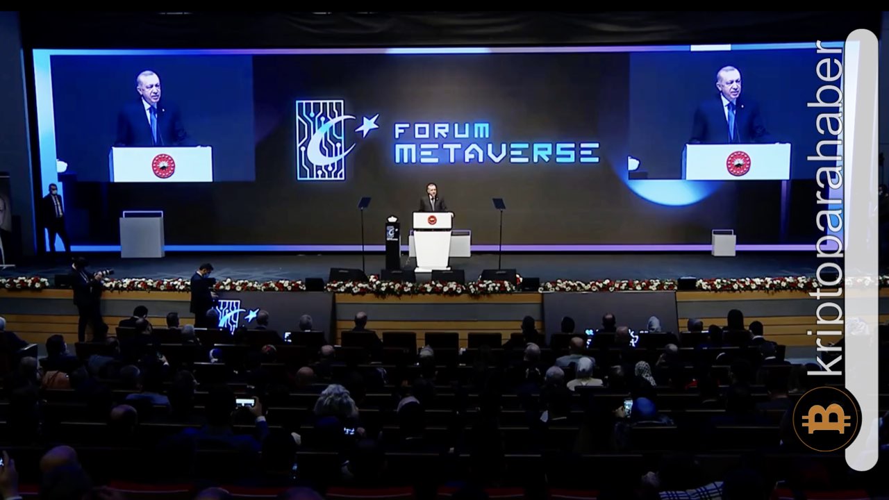 Cumhurbaşkanı Erdoğan, Forum Metaverse'te konuşuyor