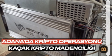 Adana’da kripto kaçakçılığı! Kaçak kripto para üretimine baskın