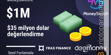 Uluslararası para gönderme platformu MoneySwitch’e 1 milyon dolar yatırım!