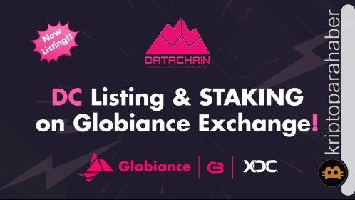 Globiance Platformunda Listelenen Datachain (DC) Tokeni 5 Kasım’da Aktif