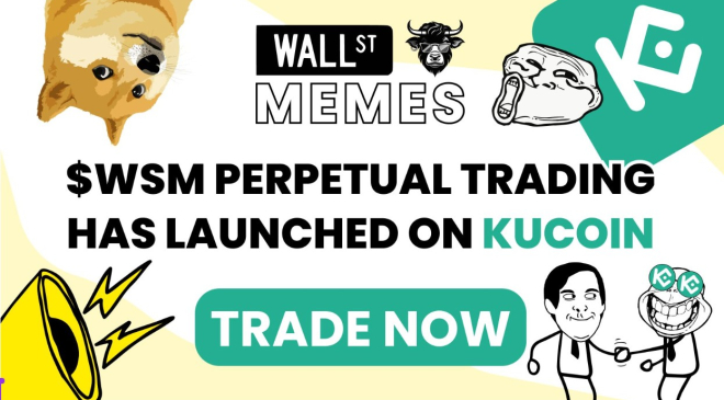 20x kaldıraç ile Wall Street Memes ticareti yapma imkanı: KuCoin'de WSM sürekli vadeli işlem sözleşmesi başlatıldı!