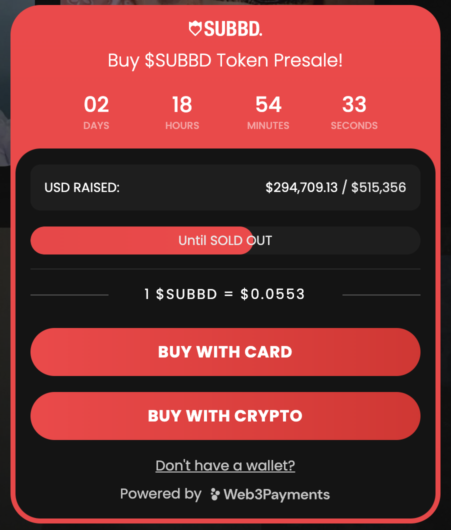 SUBBD token