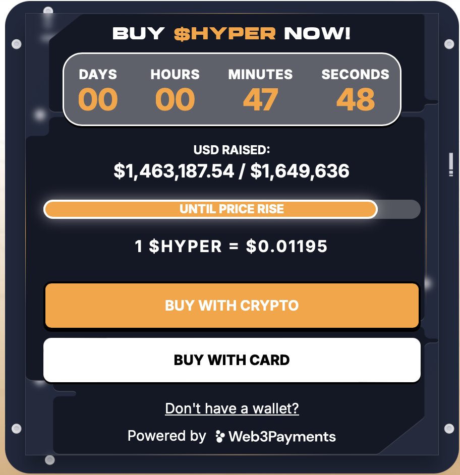 Bitcoin Hyper HYPER 
