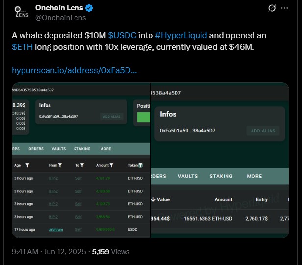 Ethereum baliana transferleri