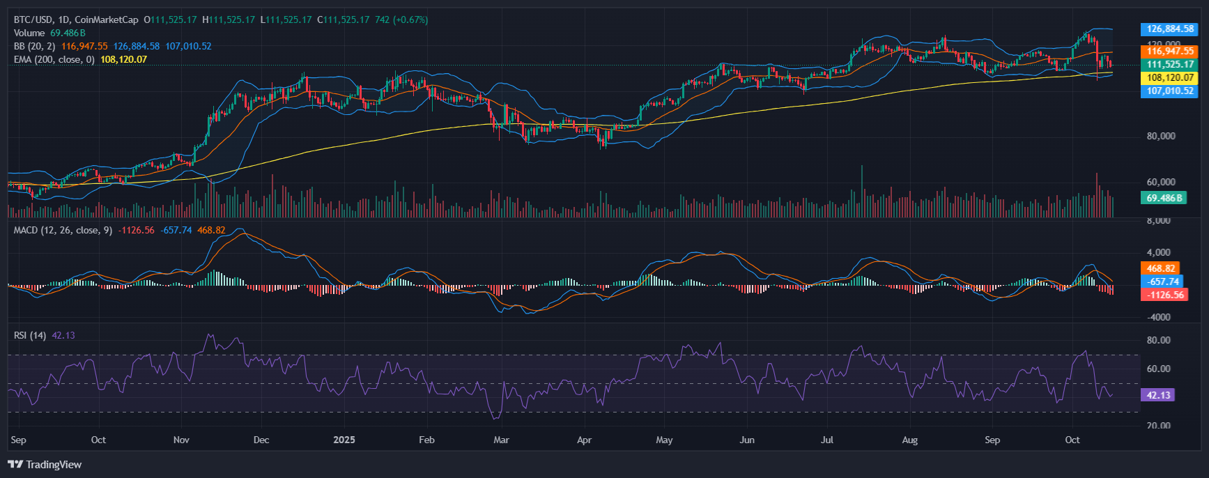 Bitcoin teknik grafik