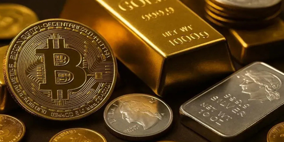 Altın ve gümüş yükselişi Bitcoin