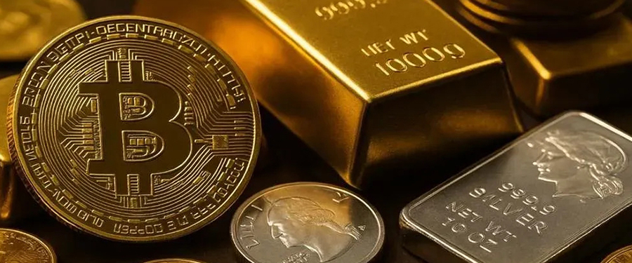 Altın ve gümüş yükselişi Bitcoin