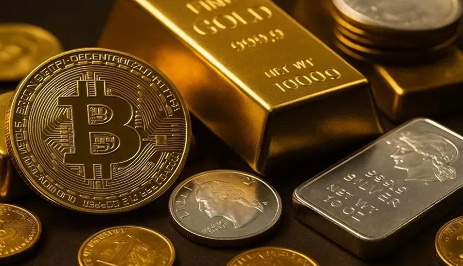 Altın ve gümüş yükselişi Bitcoin