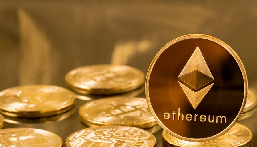 Ethereum altın grafiğinde kesişim