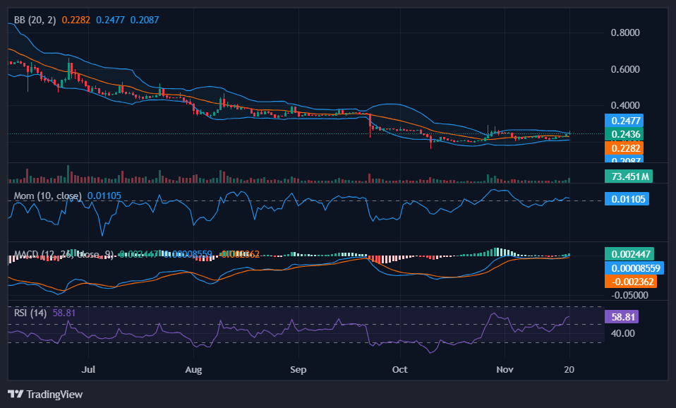 PI coin teknik grafik