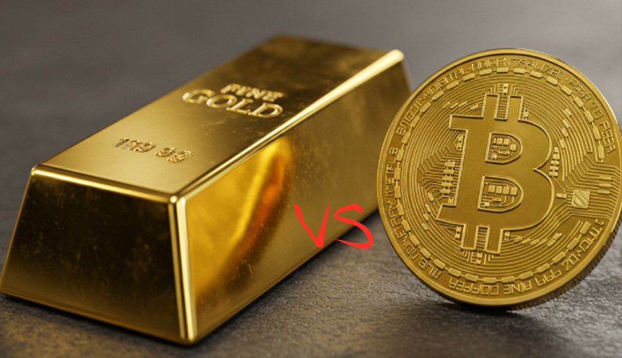 Bitcoin altın analizi